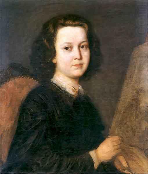 Aleksander Kotsis Portrait of a paintress Jozefina Geppert china oil painting image